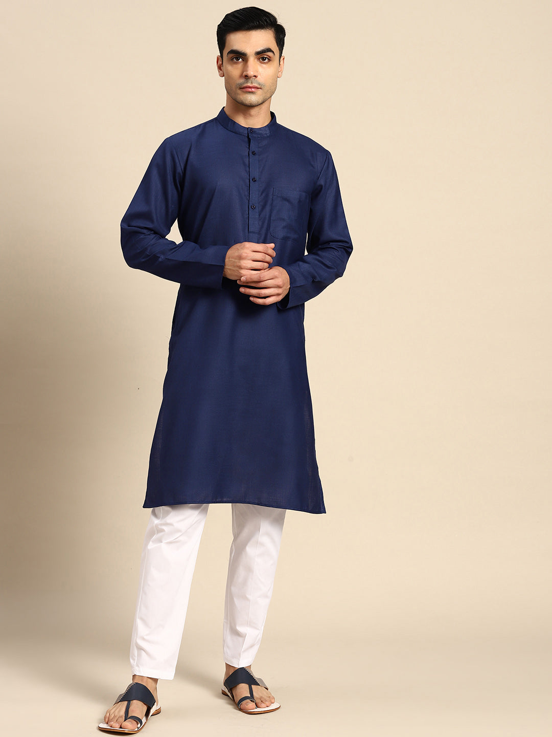 Solid Kurta for Men ( AAMKKO 101Royal )