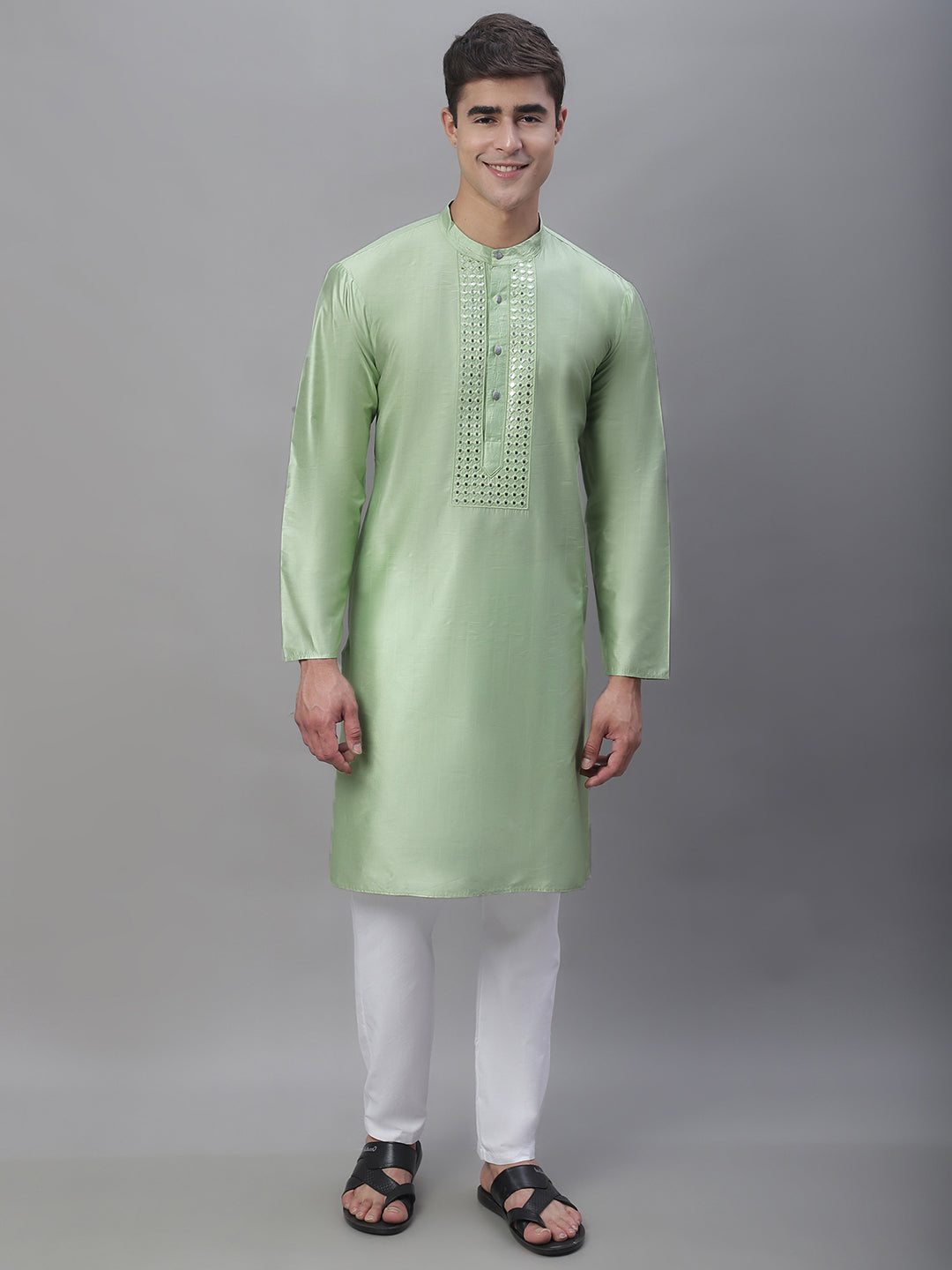 Mirror Work Kurtas ( ANMKO 108Pista )  [RT] [P-13]