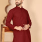 Embroidered Ethnic Kurtas ( RANMKO 109Maroon )