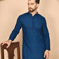 Embroidered Ethnic Kurtas ( RANMKO 109Peacock )