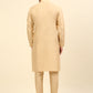 Solid Kurta Pyjama ( ANMKP 110Golden )