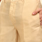 Solid Kurta Pyjama ( ANMKP 110Golden )
