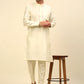 Solid Kurta Pyjama ( ANMKP 110White )