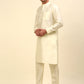 Solid Kurta Pyjama ( ANMKP 110White )