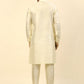 Solid Kurta Pyjama ( ANMKP 110White )
