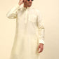 Solid Kurta Pyjama ( ANMKP 110White )