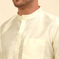 Solid Kurta Pyjama ( ANMKP 110White )