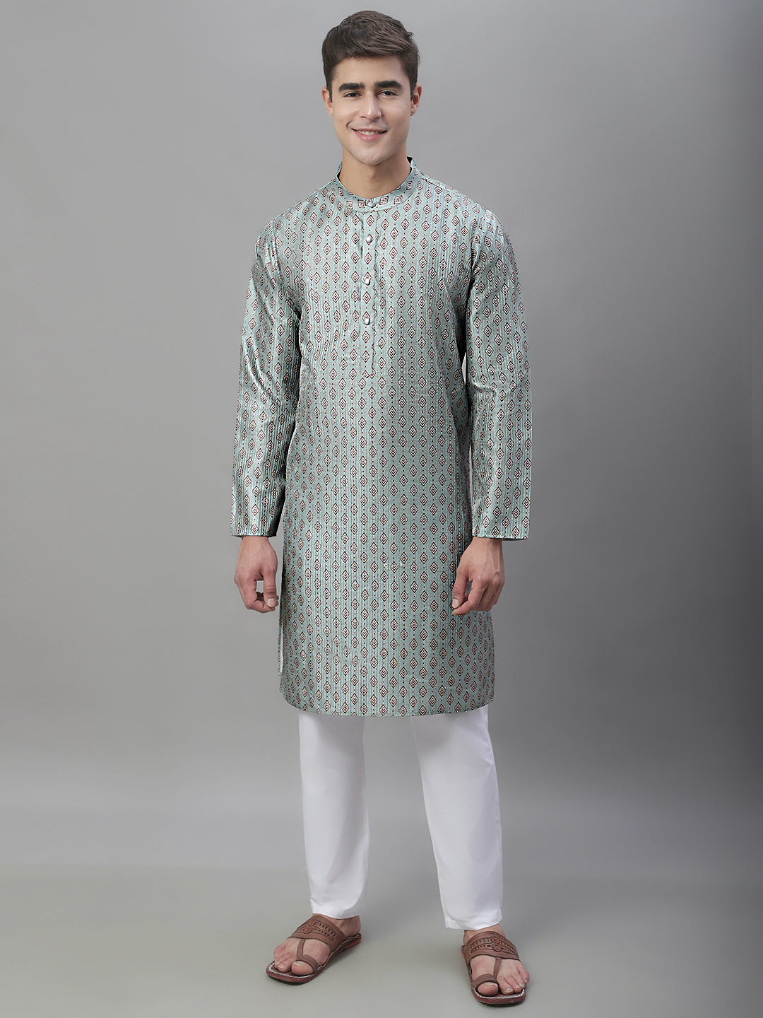 Sequin Embroidered Kurtas ( ANMKO 113Pista )