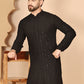 Classic Embroidered Kurtas ( RANMKO 159Black )