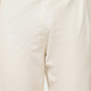 Men's Solid Pathani Kurta with Pyjama ( ANMKP 189Beige )