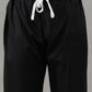 Men's Solid Pathani Kurta with Pyjama ( ANMKKP 189Black )