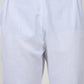 Men's Solid Pathani Kurta with Pyjama ( ANMKP 189White )