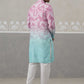 Printed & Embroidered Kurta Pyjama Set ( ANMKP 197Magenta ) [RT] [ H2 ]
