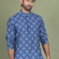 Printed & Sequence Embroidered Kurtas ( ANMKO 217Blue )  [RT] [P-14]