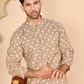 Woven Design Kurtas for Festive Wear ( ANMKO 265Brown )  [RT] [P-11]