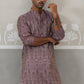 Classic Ethnic Wear Woven Design Kurta Set ( ANMKP 270Purple )  [RT] [G-1-2]