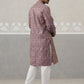 Classic Ethnic Wear Woven Design Kurta Set ( ANMKP 270Purple )  [RT] [G-1-2]