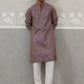 Classic Ethnic Wear Woven Design Kurta Set ( ANMKP 270Purple )  [RT] [G-1-2]