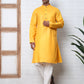 Solid Kurta Pyjama for Men ( ANMKP W 273Mustard )