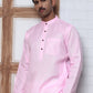 Solid Kurta Pyjama for Men ( ANMKP W 273Pink )