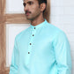 Solid Kurta Pyjama for Men ( ANMKP W 273Sky )