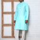 Solid Kurta Pyjama for Men ( ANMKP W 273Sky )