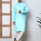 Solid Kurta Pyjama for Men ( ANMKP W 273Sky )
