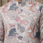Thread Work & Printed Cotton Blend Kurta Pyjama Set ( ANMKP W 297Multi )