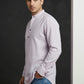 Men’s Solid Pure Cotton Short Kurta ( ANMSK 320Purple )