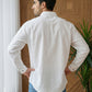 Men’s Solid Pure Cotton Short Kurta ( ANMSK 320White )