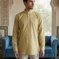 Cotton Blend Printed Short Kurta ( ANMSK 328Beige )