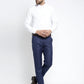 Indian Needle Men's Blue Formal Trousers ( FGP 262Blue )
