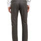 Indian Needle Men's Black Cotton Checked Formal Trousers ( FGP 267Charcoal )