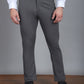 Textured Cotton Lycra Trousers