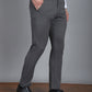 Textured Cotton Lycra Trousers
