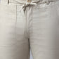 Straight Fit  Solid Trousers For Men ( FGP 280Cream )