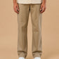 Solid Relaxed-Fit Cotton Korean Pants ( RDGP 304Beige )