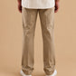 Solid Relaxed-Fit Cotton Korean Pants ( RDGP 304Beige )