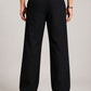 Linen Relaxed-Fit Regular Trousers for Men ( RDGP 306Black )