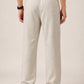 Linen Relaxed-Fit Regular Trousers for Men ( RDGP 306Cream )