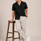 Linen Relaxed-Fit Regular Trousers for Men ( RDGP 306Cream )
