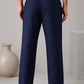 Linen Relaxed-Fit Regular Trousers for Men ( RDGP 306Navy )