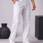 Linen Relaxed-Fit Regular Trousers for Men ( RDGP 306White )