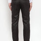 Indian Needle Men's Black Cotton Striped Formal Trousers ( FGP 255Black )