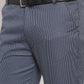 Indian Needle Men's Navy Cotton Polka Dots Formal Trousers ( GP 257Navy-Blue )