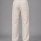Linen Relaxed-Fit Regular Trousers for Men ( J-GP 308Beige )