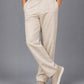 Linen Relaxed-Fit Regular Trousers for Men ( J-GP 308Beige )