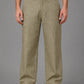 Linen Relaxed-Fit Regular Trousers for Men ( J-GP 308Pista )