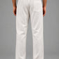 Linen Relaxed-Fit Regular Trousers for Men ( J-GP 308White )