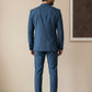 Cotton Blend Solid Indo-Western Set ( HOP-IND 161Peacock )